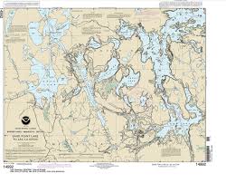 noaa chart 14992 sand point lake to lac la croix