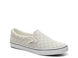 Black And Grey Checkered Slip On Vans Women S Vans Asher Low Checkered Slip On Sneaker White Grey Slip On Sneaker Grey Slip On Vans Vans Slip On Checkered