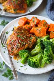 Slow Cooker Chicken With Sweet Potatoes And Broccoli Cooking Classy Chicken Crockpot Recipes Chicken Crockpot Recipes Healthy Potato Recipes Crockpot