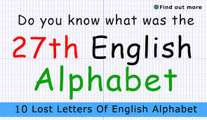 As seen in byrhtfer*'s list of letters from 1011, the ampersand is often found at the end of the latin alphabet. And The 27th Letter Of The English Alphabet Checkall In