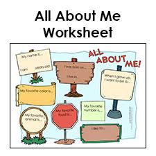 Use one of our free resume templates for word and get one step closer to the perfect job application. All About Me Worksheet Tim S Printables