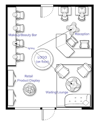 Floor Plan Option 2 Hair Salon Design Beauty Salon Design Barbershop Design