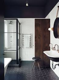 Scandinavian Apartment With Sauna In Montreal White Bathroom Inspiration Bathroom Interior Bathroom Inspiration