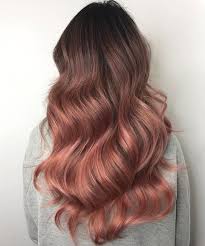 A tamer version of pink hair, rose gold hair is a beautiful mix of blonde and pink that mimics the precious metal after which it's named. Rose Gold Hair Color Ecemella