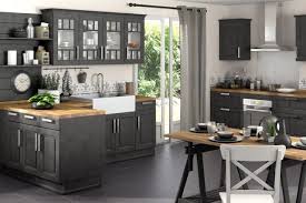 Le gris est une couleur tendance et intemporel. Deco Cuisine Campagne Cote Maison
