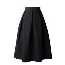 Paiement en plusieurs fois et livraison express selon les articles, cliquez et découvrez notre sélection jupe taille haute. Femmes Jupe Taille Haute Evase Jupe Plissee Une Ligne Jupe Pleine Rue Jupe Mi Longue Noir Noir Cdiscount Pret A Porter