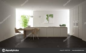 modern clean contemporary white kitchen