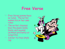 Rap funny poems or funny poems about rap. Types There Are Many Different Types Of Poetic Forms However We Will Only Be Discussing The Following Types Of Poems Limerick Haiku Free Verse Sonnet Ppt Video Online Download
