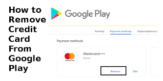 Then, this is the place for you. How To Remove Credit Card From Google Play Store On Phone