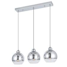 Maybe you would like to learn more about one of these? Amazon Com Shengqing 3 Light Mini Globe Pendant Light Modern Kitchen Isla Clear Glass Pendant Light Stainless Steel Pendant Light Modern Pendant Light Fixture