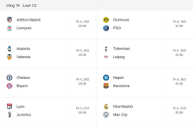 Man city mùa này thậm chí còn không có lấy một. Lá»‹ch Thi Ä'áº¥u LÆ°á»£t Ä'i Vong 1 8 Cup C1 Chau Au Champions League 2020 Má»›i Nháº¥t Thá»i Ä'áº¡i