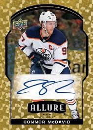 2020 21 Upper Deck Allure Hockey Checklist Set Info Boxes Odds Date In 2020 Upper Deck Hockey Cards Hockey