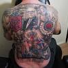 A rangers fan has marked his loyalty to the club by getting his back inked with a tattoo of the famous gates at ibrox stadium. 3