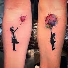 Watercolor tattoos are also a new creative in tattoo art. A Pair Of Tattoos For Monique Selfinflictedstudios Stl Downtown Saintlouis Stlouis Tattoo Tattoos Ink Art Arti Banksy Tattoo Sleeve Tattoos Tattoos