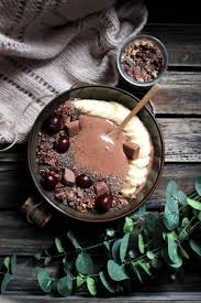 Smoothie Bowl Chocolat Banane Recipe Smoothies Smoothie Bowl Cacao Smoothie