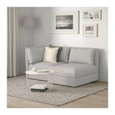 Vallentuna Modular Loveseat With Storage Hillared Light Blue Ikea Vallentuna Modular Sofa Love Seat