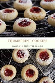 The jelly cookies recipe out of our category cookie! Classic Thumbprint Cookies