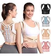 Back posture corrector harness worn under clothing