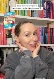 Abby Jiminex New Book Say Youll Remember Me