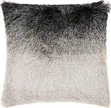 Enjoy free shipping on most stuff, even big stuff. Amazon Com Nourison Mina Victory Tr011 Illusion Shag Throw Pillow 20 X 20 Black Silver Home Kitchen