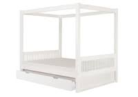 Canopy brionna twin solid wood bed by isabelle & max™. Wood Canopy Beds Planet Bunk Bed