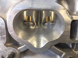 Valve guide & seat wear, i was thinking that the guide wear takes place when the valve is open, and the sliding steel/brass interface results in most of the wear takes place in the guide bore. Valve Guide Replacement Machining Auckland Engine Reconditioners Ger Engine Specialists