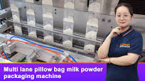 Tasha Introduces the Multi-Lane Milk Powder Sachet Packaging Machine | Multi Track Packing Machine