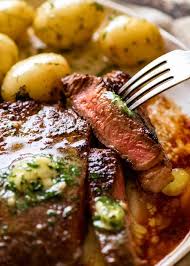 Trim off excess fat with a sharp knife. Beef Steak Marinade Recipetin Eats