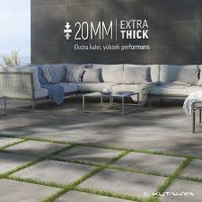 Ekstra Kalin Yuksek Performans 60x60 Cm Ebadi 20 Mm Kalinligi Ile Vista Serisi Saglamligi Mekanlara Tasiyor Amazonlar Kalintilar