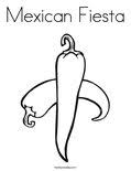 Happy mexican coloring pages kids design galle 4899 unknown. Mexican Fiesta Coloring Page Twisty Noodle