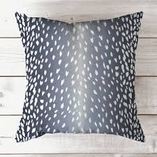 Jaclyn Smith Leopard Animal Print Funda de almohada azul y caqui Funda de  almohada Estampado de leopardo 18x18