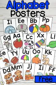 This alphabet was developed in the 1950s using a huge number of tests to see which words were the most effectively understood internationally. Printable Alphabet Posters Letter Knowledge Resource