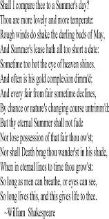Shall I Compare Thee Sonnet Xviii William Shakespeare Sonnets William Shakespeare Poetry Quotes