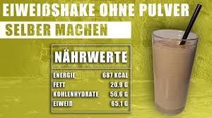 Du möchtest wissen wie du gesunde abnehmshakes selber machen kannst? Diat Shake Selber Machen Youtube