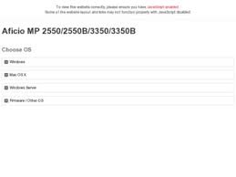 Driver dr is a professional windows drivers download site, it supplies all devices and other manufacturers. Ricoh Aficio Mp 2550b Driver And Firmware Downloads