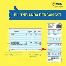 Your Electricity Bill Gst Bill Gst Malaysia Electricity Cost Calculation Electricity Bill Electricity Bills