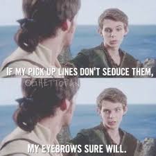 His Eyebrows Once Upon A Time Peter Pan Robbie Kay Peter Pan Peter Pan Ouat