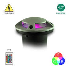 Outdoor Led Rgb In Ground Color Changing Led Well Light Remote Controlled Alcon Lighting