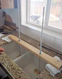 This work best if the before this can make the replacement job tremendously easier, particularly if the existing vanity has a tile top. Undermount Sink Installation Tips And Tricks Making Manzanita