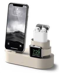 Elago Silicone 3 In 1 Charging Hub For Iphone Apple Watch And Airpods Cool Gadgets Tech Airpods Apple Charging Station Apple Products Iphone Accessories