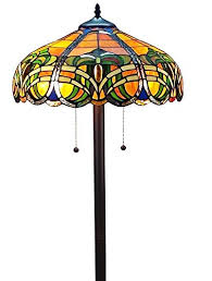 My tall, chic tropical sunshine floor lamp is handmade in my workshop in the north of england. Amora Lighting Tiffany Style Floor Lamp Standing 62 Tall Stained Glass Yellow Blue Green Antique Vintage Baroque Light Decor Bedroom Living Room Reading Gift Am1072fl16 16 Inches Diameter 62 Inches Buy Online
