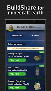 More than a decade after its release, minecraft remains one of the most popular games on pcs, consoles, and mobile dev. Buildshare For Minecraft Earth 1 007 Download Android Apk Aptoide