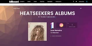 Love Remains Is The 1 Album On Billboards Heatseakers