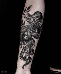 40 Best Arm Tattoo Design Ideas Petpress Rattlesnake Tattoo Snake Tattoo Design Small Shoulder Tattoos