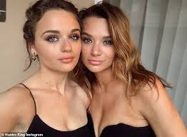 Hunter King shames 'rude' trolls for 'hurtful' accusation of lip fillers...  after swollen lip selfie