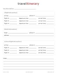 Home Management Notebook Life Your Way Travel Itinerary Template Itinerary Template Travel Itinerary Printable