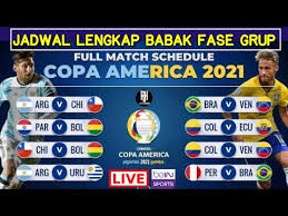 This is the overview which provides the most important informations on the competition copa américa 2021 in the season 2021. Jadwal Copa America 2021 Jadwal Lengkap Babak Fase Grup Argentina Brazil Live Bein Sport Youtube