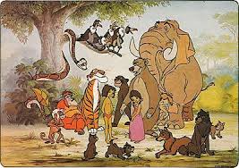 An 1967 animated film, featuring mowgli being raised in the jungles of india. Jb67 Characters Jpg 400 282 Jungle Book Disney Jungle Book Jungle Book Costumes