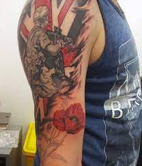 Us army tattoos patriotische tattoos military tattoos star tattoos tattoos for guys future tattoos tatoos star tattoo designs half sleeve tattoos. Top 101 Best Military Tattoo Ideas 2021 Inspiration Guide