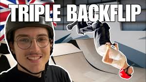 TRIPLE BACKFLIP EN TROTTINETTE ?!Ft Gaétan Lhullier